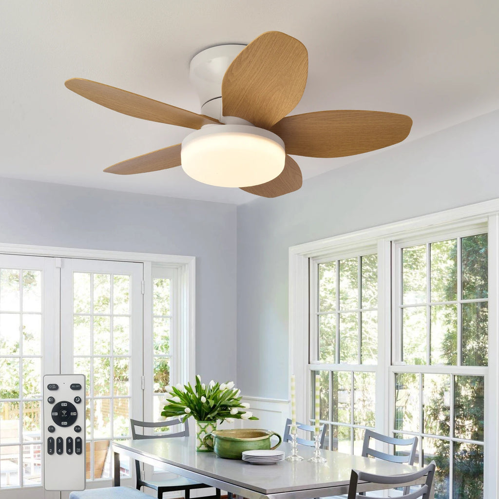Ventilatore da soffitto 25 pollici con luce e motore DC – dettaglio 4