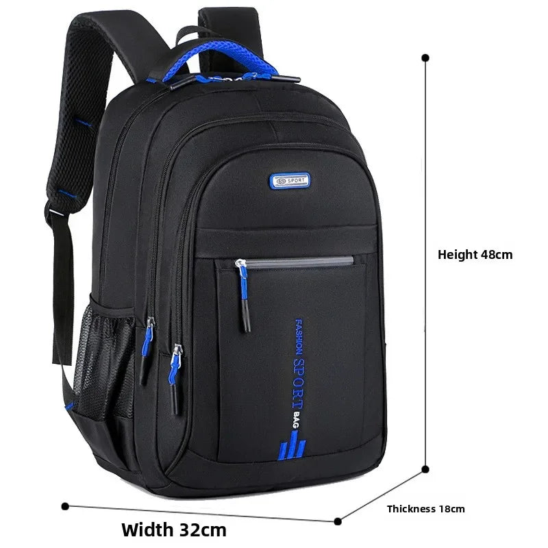 Zaino impermeabile in tessuto oxford con scomparto per laptop – foto 9