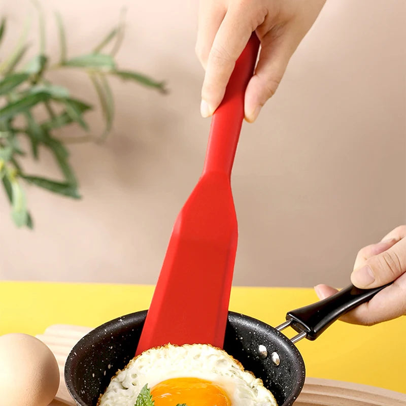 Paletta da cucina in silicone antiaderente, 7 colori – dettaglio 2