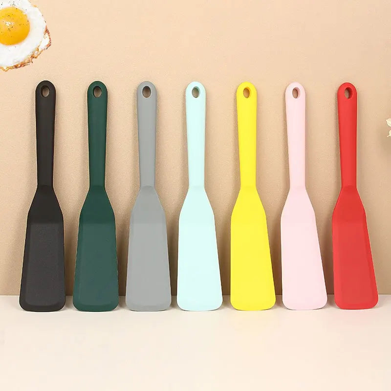 Paletta da cucina in silicone antiaderente, 7 colori – dettaglio 1