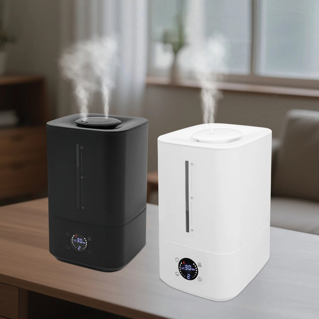 Umidificatore d'Aria 2 in 1 a Nebbia Calda e Fredda