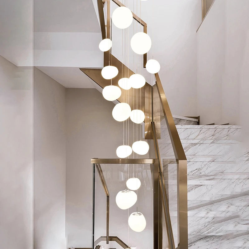 Lampadario Moderno a Soffitto, Lampade a Sospensione per Sala da Pranzo, Illuminazione Pendente per – foto 3