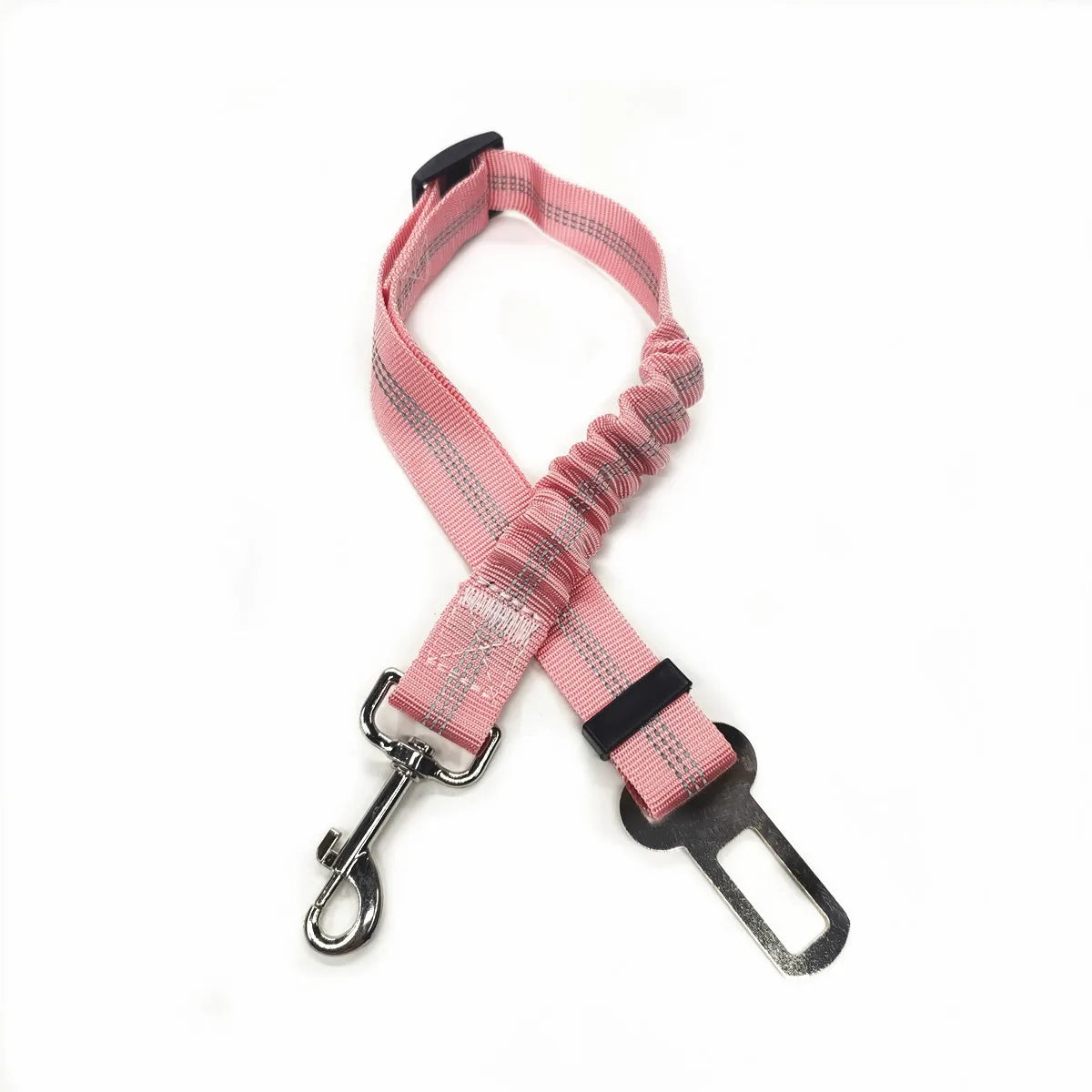 Imbracatura da auto per cani in nylon riflettente e regolabile – dettaglio 19
