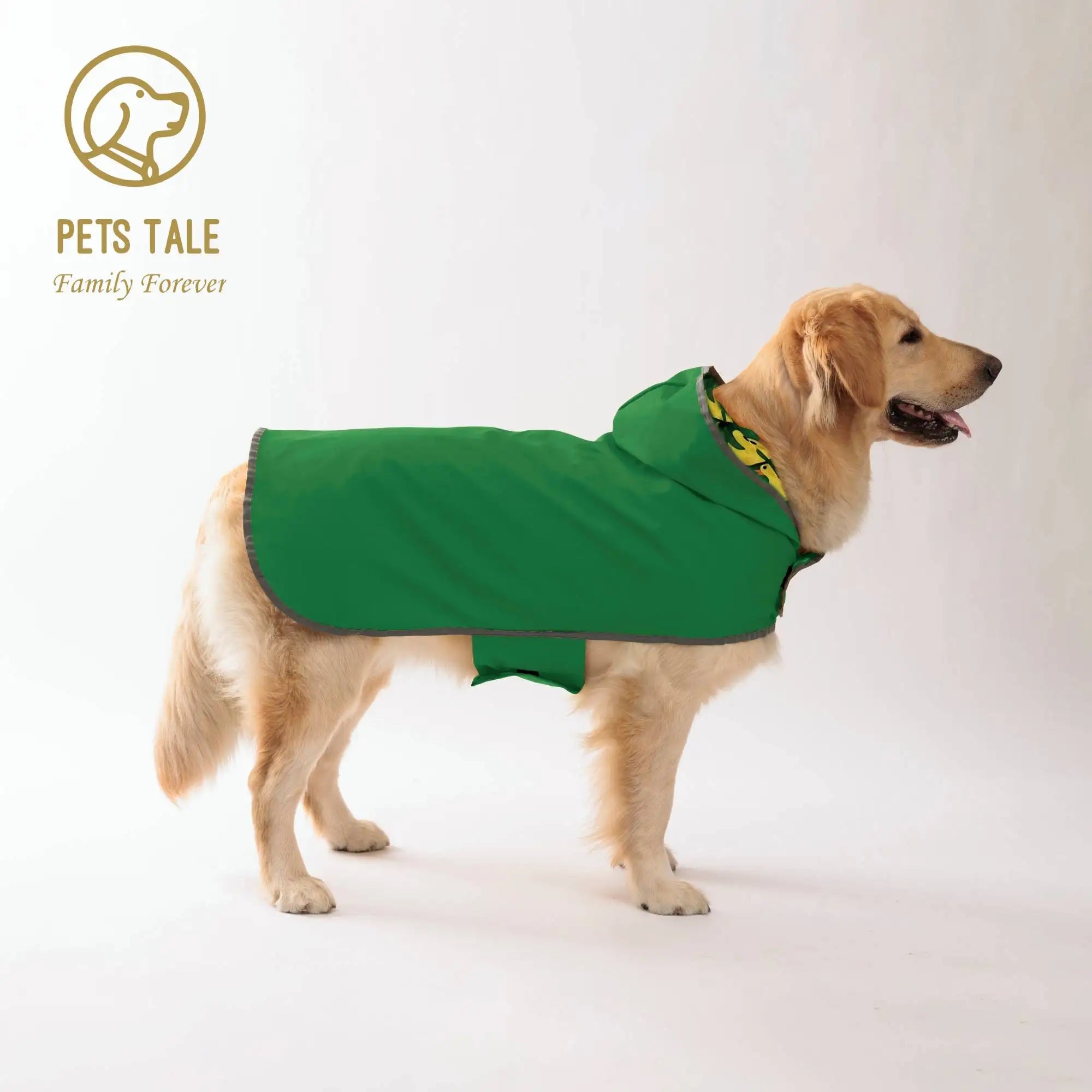 Impermeabile per cani a doppio strato, dalla XS alla 5XL – dettaglio 1