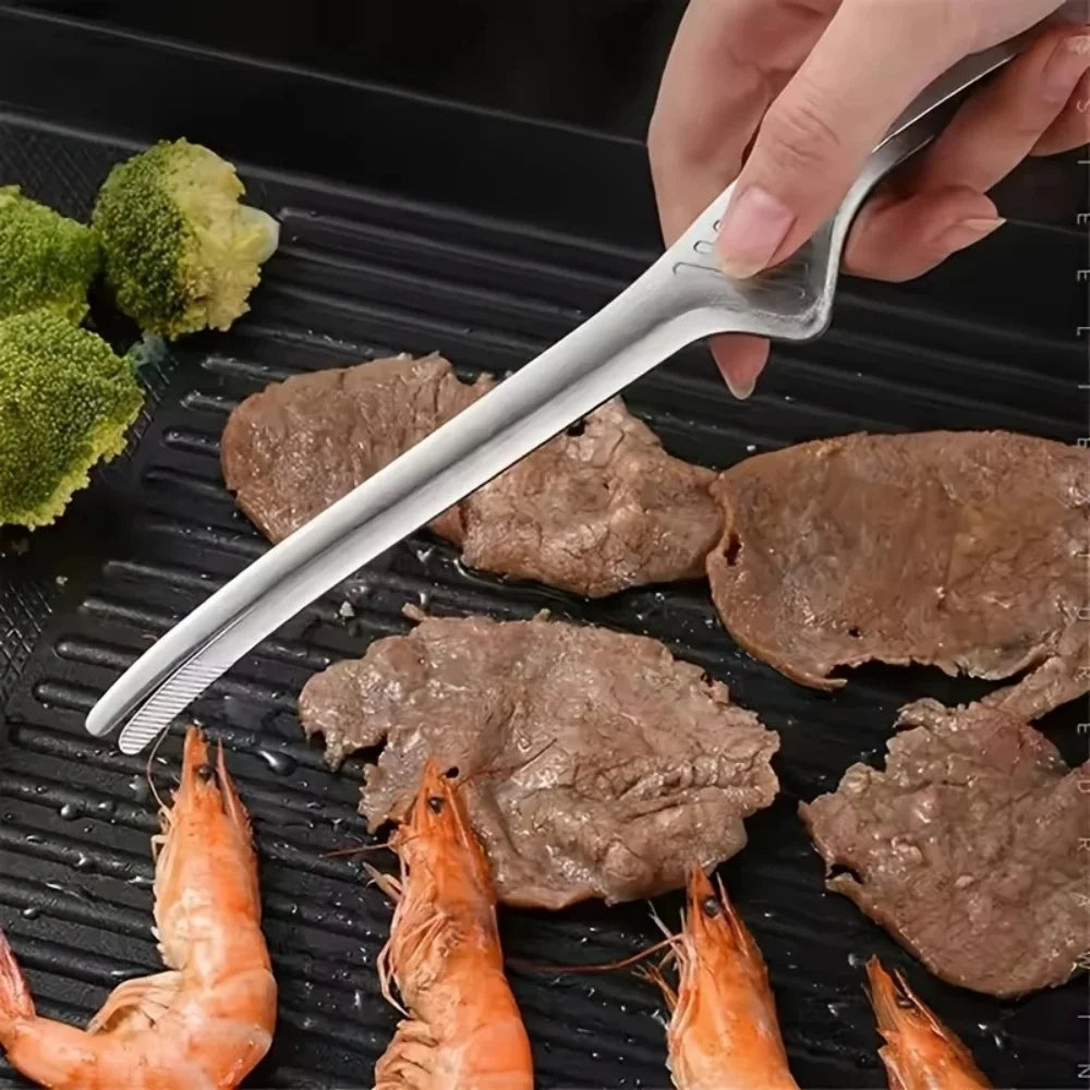 Pinze Multiuso in Acciaio Inox per Cucina e Barbecue