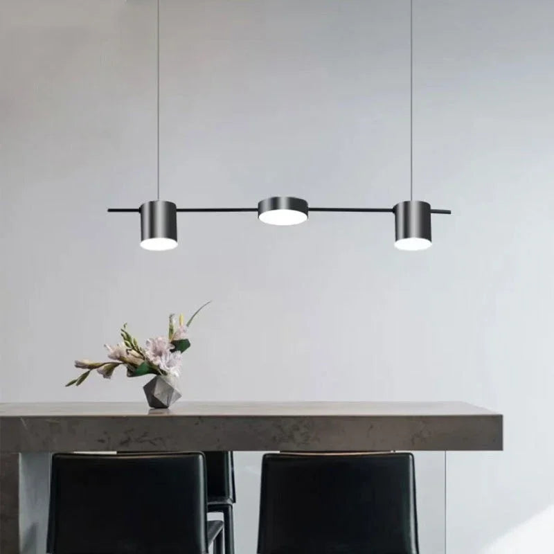 Lampadario a soffitto con 3, 5 o 6 luci orientabili – dettaglio 1