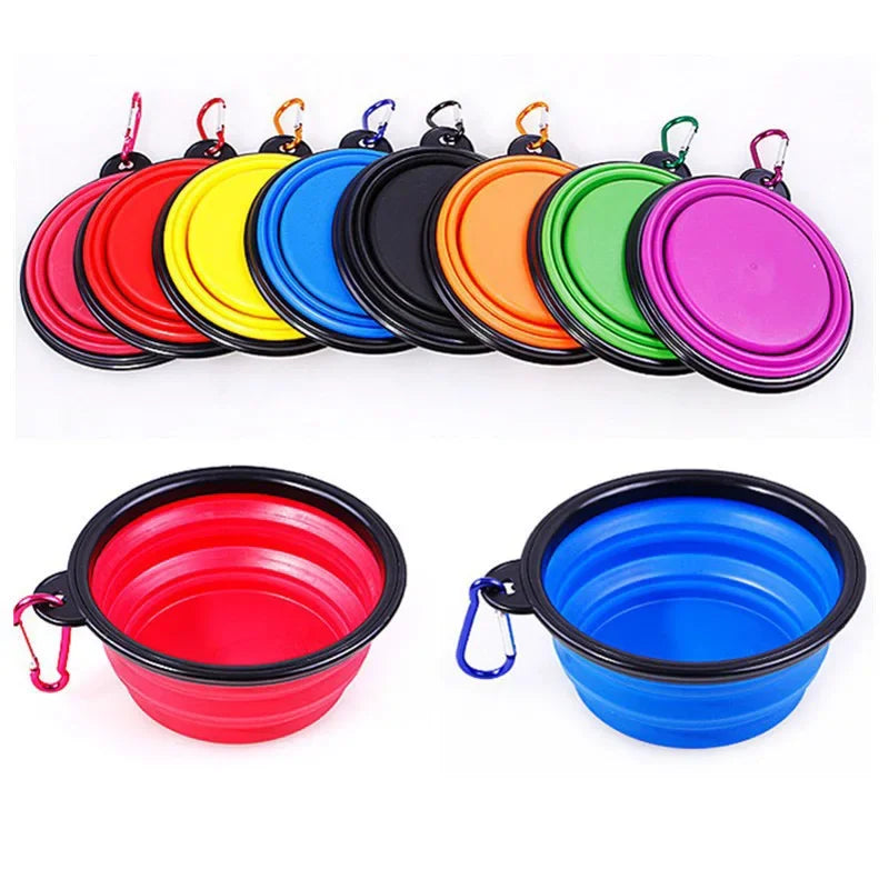 Ciotola pieghevole in silicone per cani e gatti, 350-1000 ml – dettaglio 4