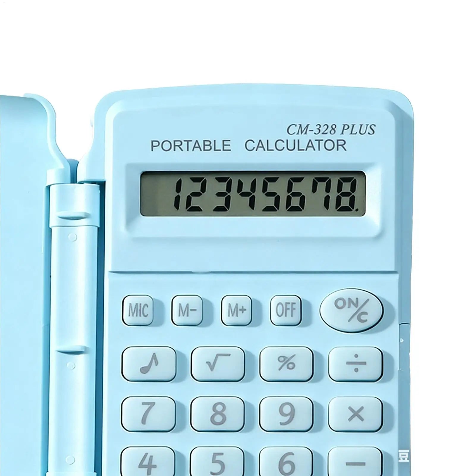 Calcolatrice tascabile con blocco note LCD, 8 cifre – foto 3