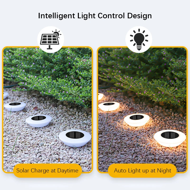 Lampade solari da terra a LED, 14 LED, set da 1 o 4 – dettaglio 1