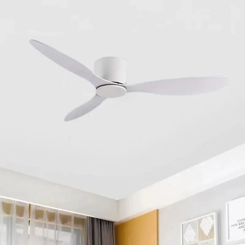 42 Ventilatori da soffitto da 52 pollici Nessuna luce Motore CC Ventilatori di raffreddamento con telecomando