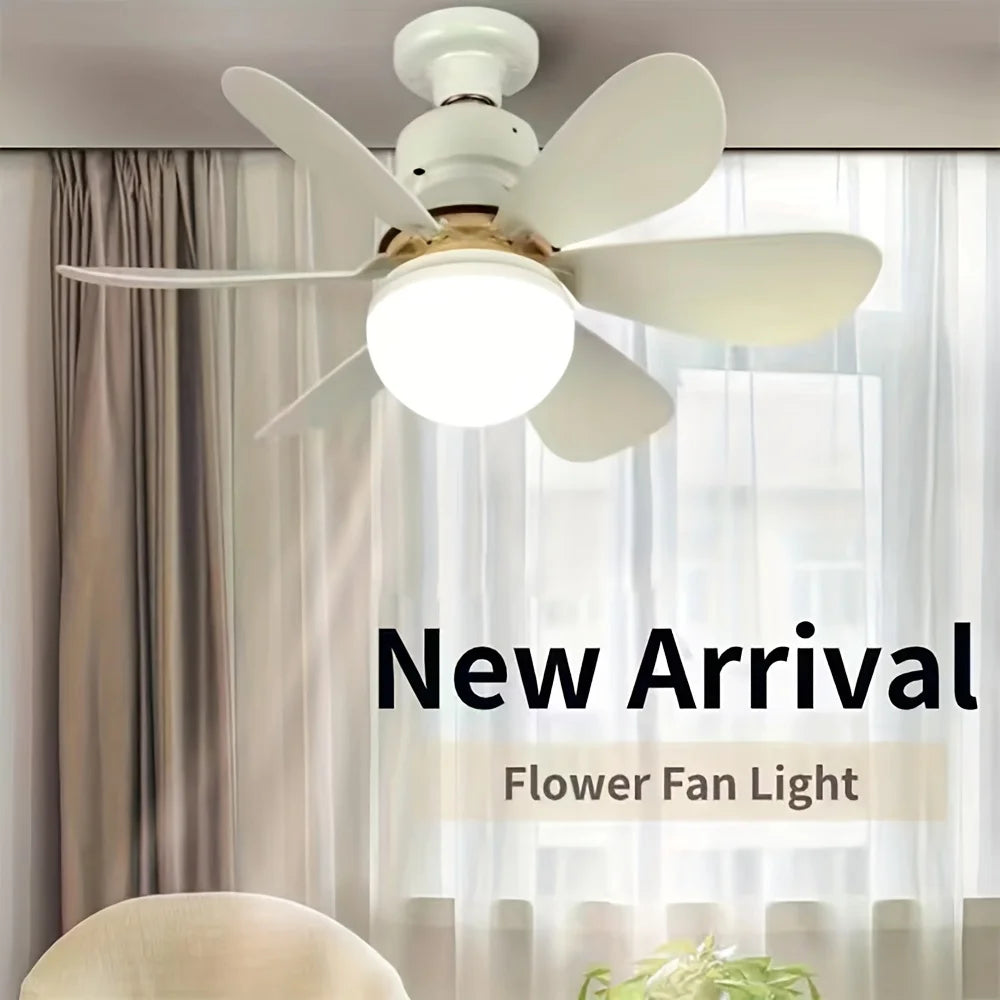 Ventilatore da soffitto 40 o 52 cm con luce e telecomando – dettaglio 2