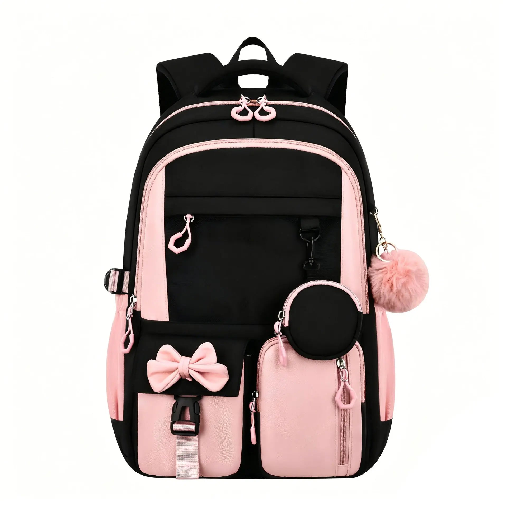 Set zaino scuola per bambine con scomparto per il portatile