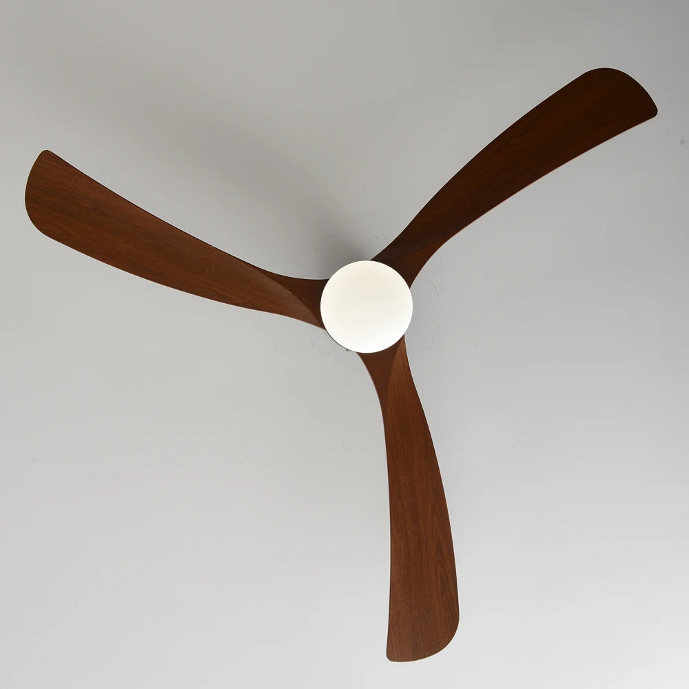 Ventilatore da Soffitto a Basso Profilo 38/56 Pollici con 3 Pale, Motore DC, Telecomando e Luci LED per – foto 5