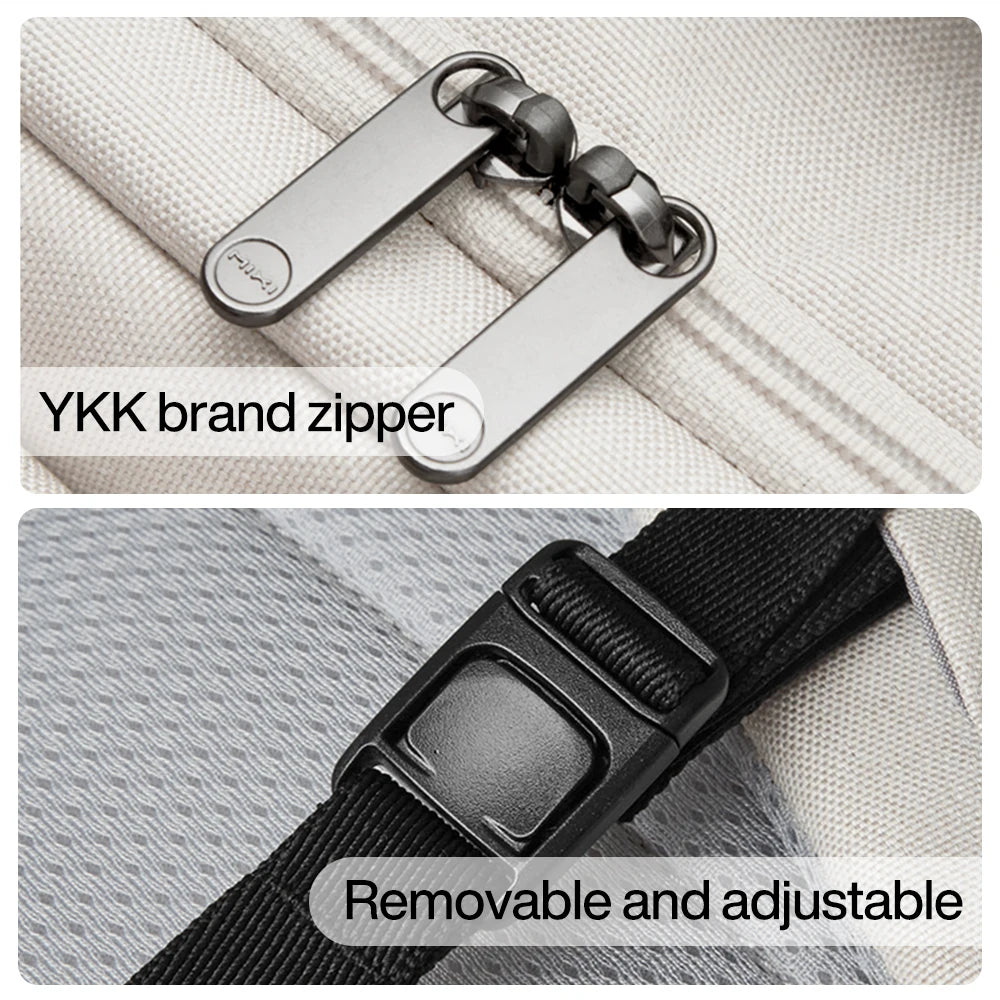 Zaino da viaggio impermeabile con scomparto per laptop – dettaglio 4