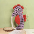 Gioco per Cani in Peluche a Forma di Cavalluccio Marino