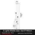 Lampadario LED per scale, 3, 5 o 8 luci, 3 finiture – dettaglio 7