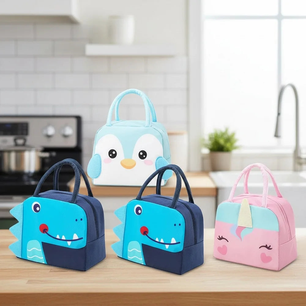 Borsa Termica Porta Pranzo per Bambini Fantasia Animali