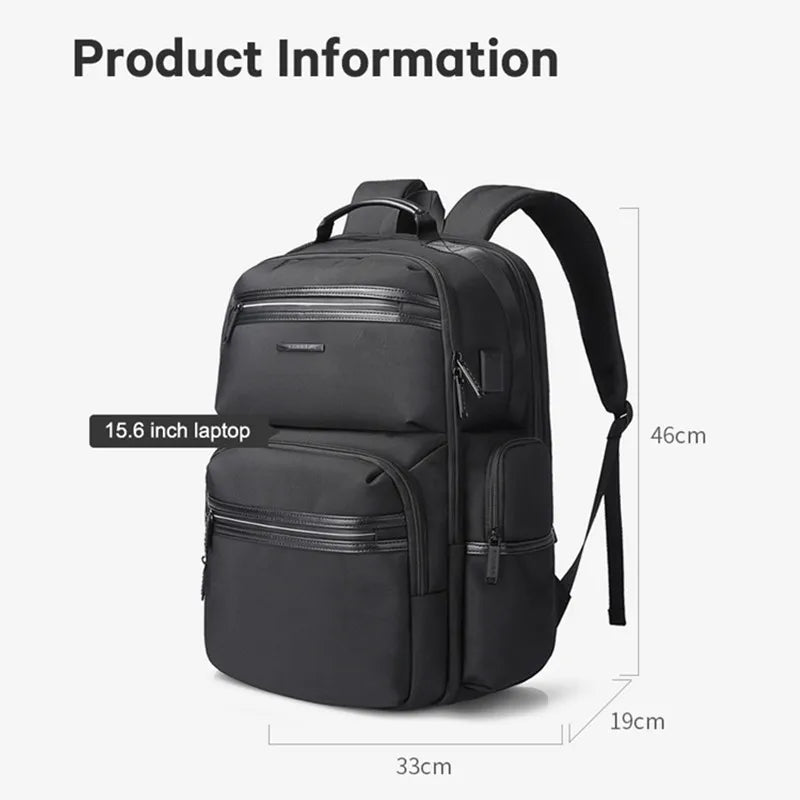 Zaino per laptop antifurto con porta USB, impermeabile – foto 2