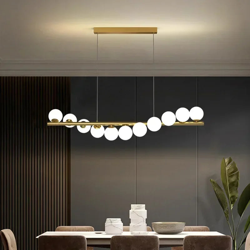 Lampadario a soffitto nordico per soggiorno cucina lampada da ufficio apparecchio di illuminazione a