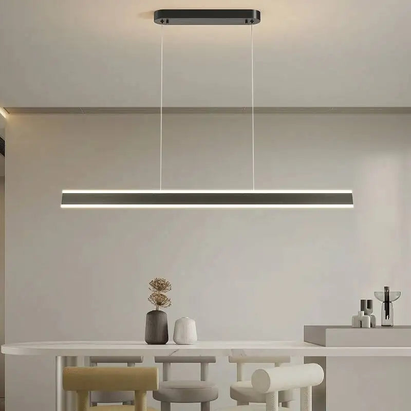 Lampadario LED minimalista da soffitto, 60-150 cm – dettaglio 2