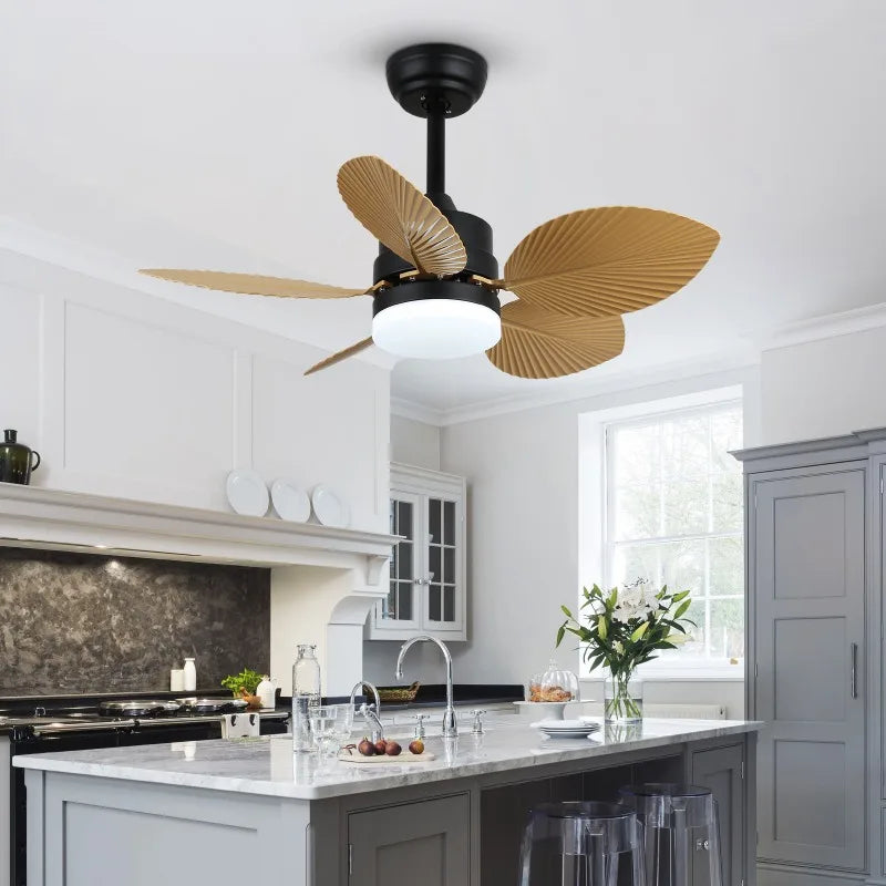 Ventilatore da soffitto LED a 3 pale con luce e telecomando – dettaglio 4