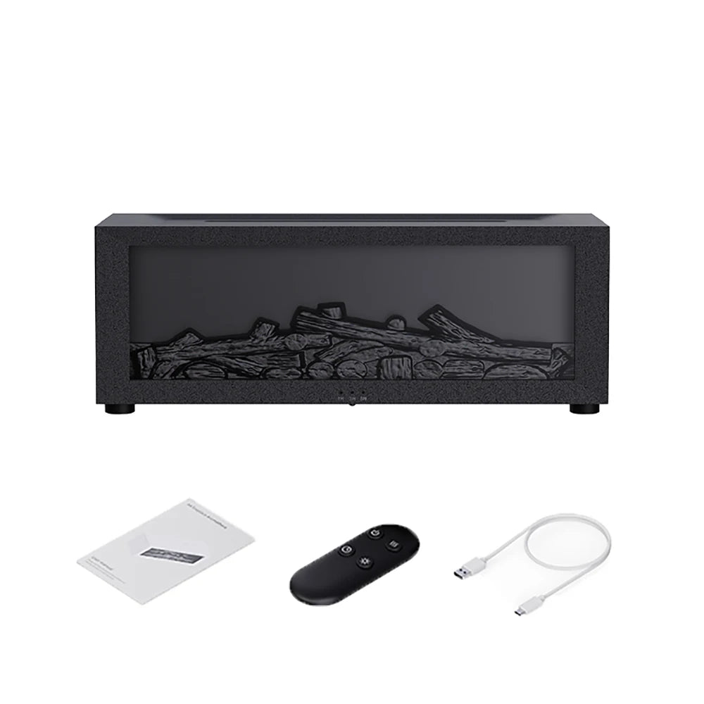 Umidificatore diffusore effetto fiamma con telecomando – dettaglio 6