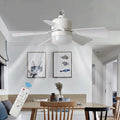 Ventilatore da soffitto 30W con luce E27 dimmerabile