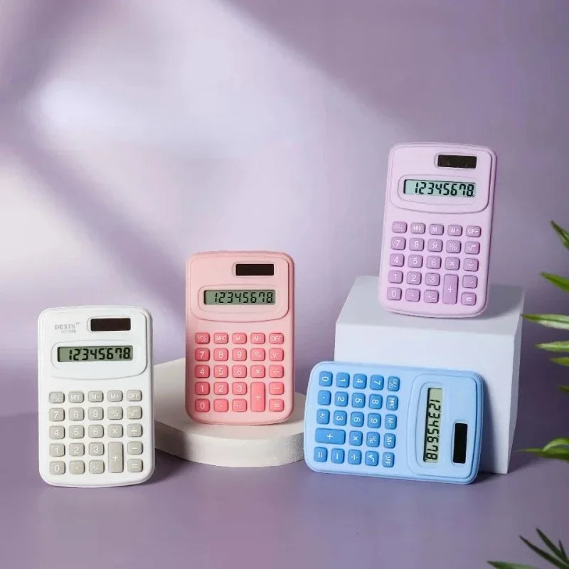 Mini calcolatrice tascabile silenziosa per studenti – foto 2
