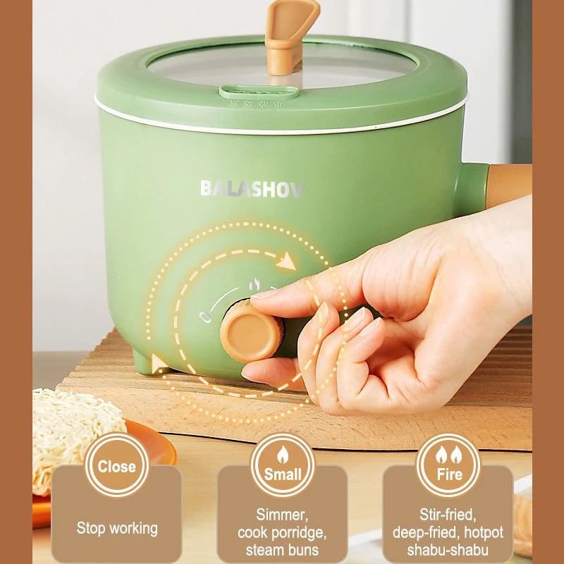 Pentola elettrica multicooker 1,8 litri antiaderente – dettaglio 3