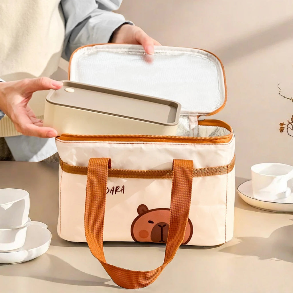 Borsa Termica per il Pranzo Capybara Impermeabile