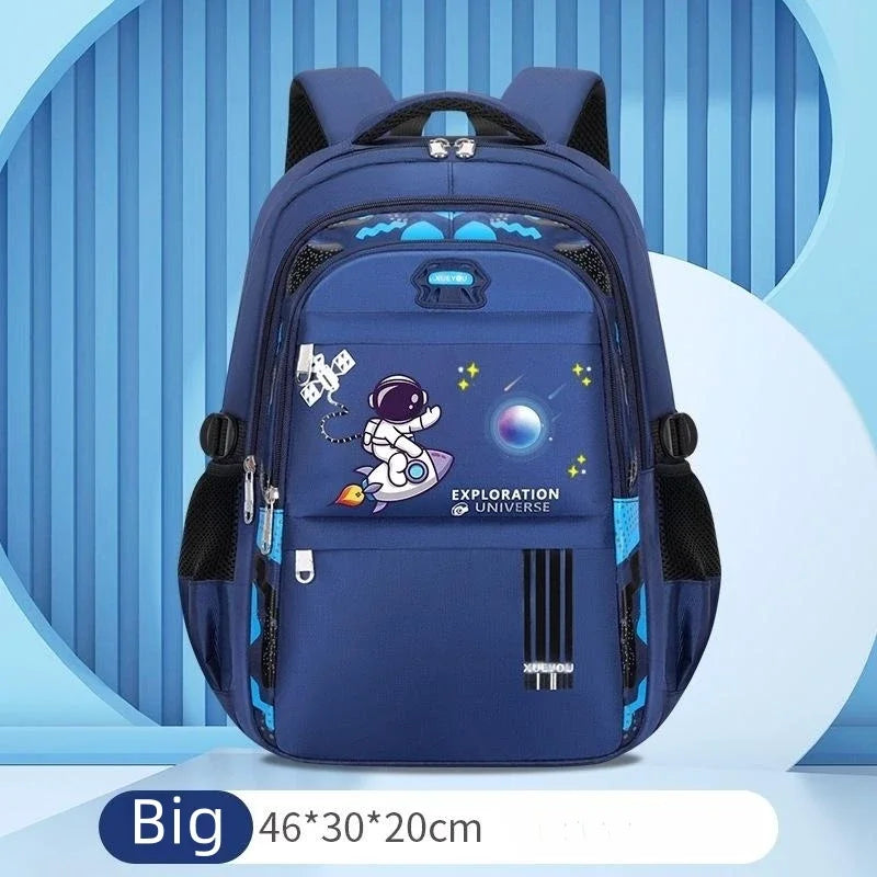 Zaino astronauta in tela Oxford con schienale sagomato, 5-8 anni – dettaglio 2