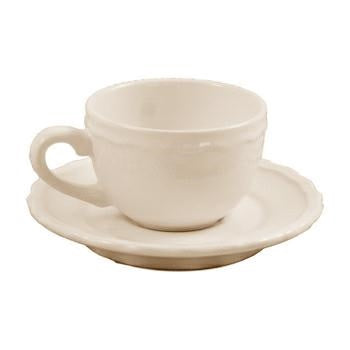 Tazzina da caffè Romeo color crema, Ø7,5H5 cm (kit da 10)
