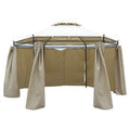 Tenda beige per gaze222