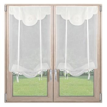 Coppia tende 60x220 bia top smerlato