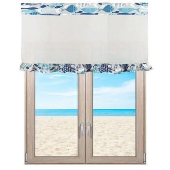 Tenda mantovana collezione Beach (kit da 3)