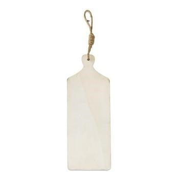 Tagliere rettangolare bianco (kit da 10)