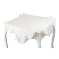 Copritavolo con volant collezione Romantic Linen