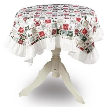 Copritavolo volant collezione Calendario