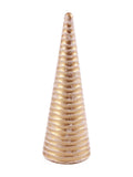 Albero dorato in resina, Ø12,5x40 cm (kit da 3)
