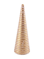 Albero dorato in resina, Ø12,5x40 cm (kit da 3)