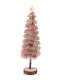 Albero in peluche tortora H44 (kit da 3)