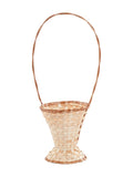 Cesto sposi naturale, Ø23H28/82 cm