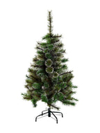 Decorazione Albero di natale imbiancato H180
