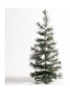 Decorazione Albero di Natale imbiancato H90