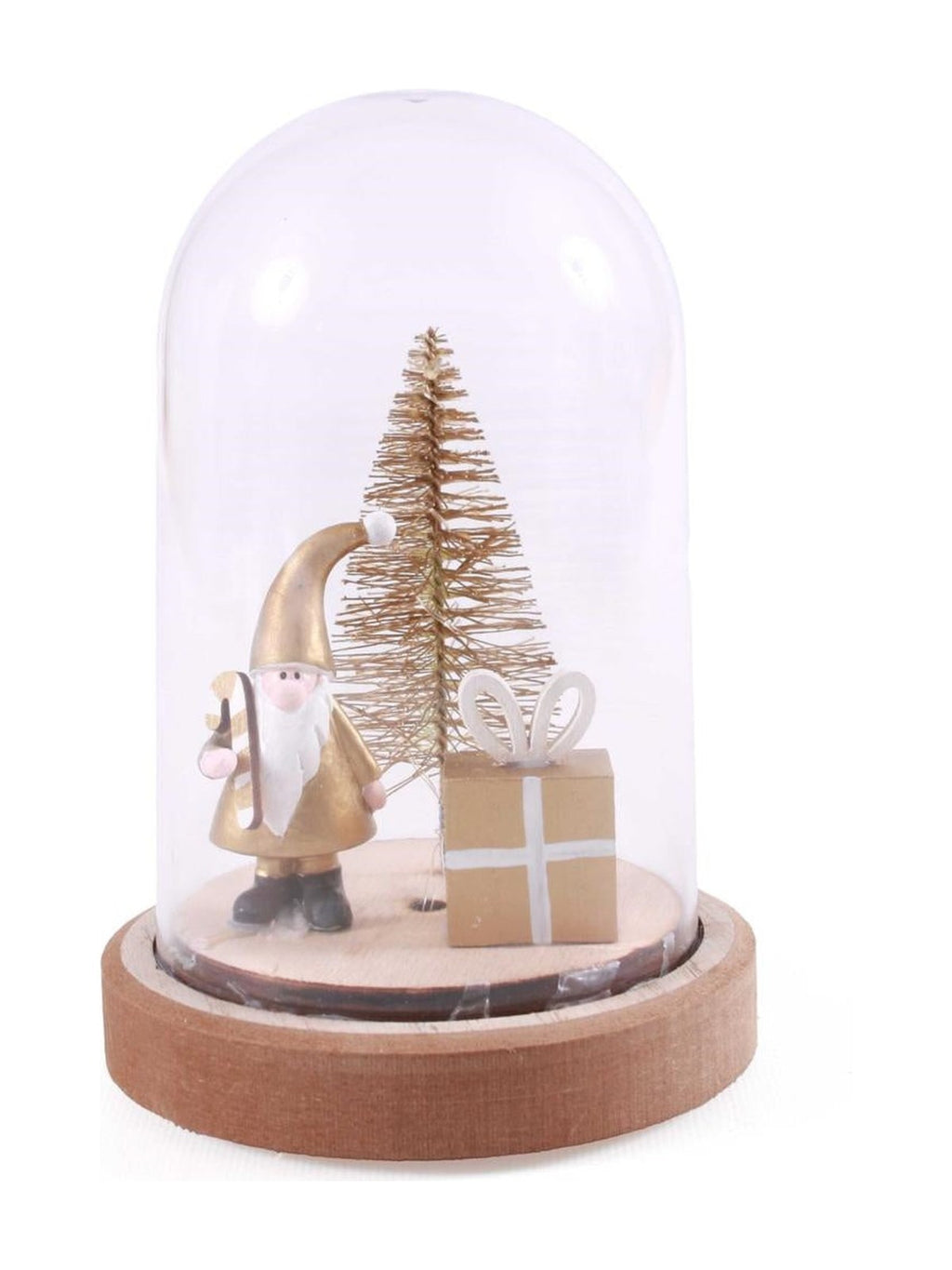 Decorazione natalizia a campana con led, Ø12H18 cm (kit da 3)