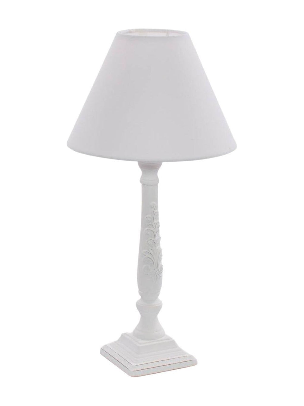 Lampada bianca, Ø10H36 cm
