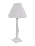 Lampada bianca, Ø10H36 cm