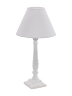 Lampada bianca, Ø10H36 cm