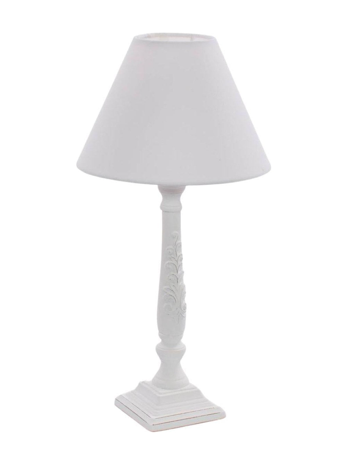 Lampada bianca, Ø10H36 cm