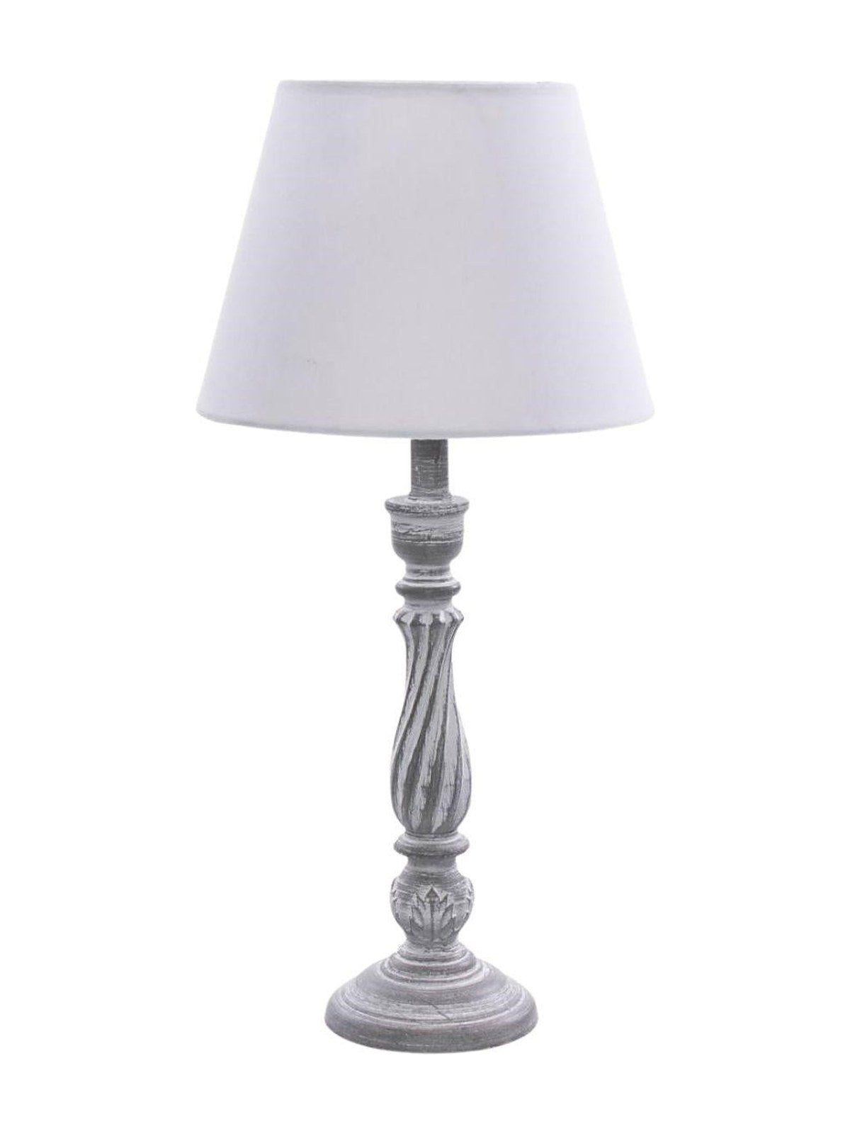 Lampada grigia, Ø25H41 cm